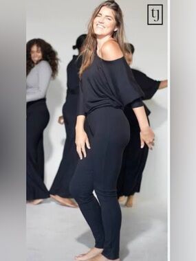 Taylor Jay Black Jumpsuit